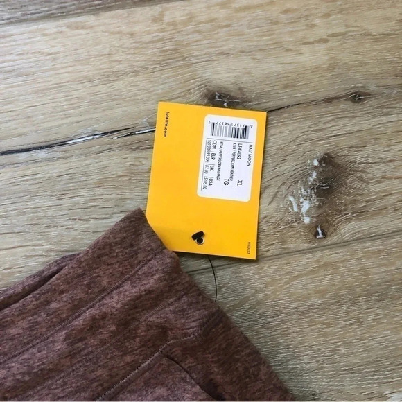 Lole Peppercorn Heather Half Moon Joggers Size XL NWT - Picture 4 of 11